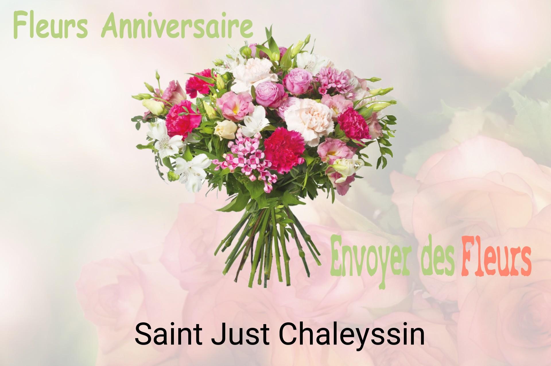 Bouquet de fleurs d’anniversaire livré à Saint-Just-Chaleyssin