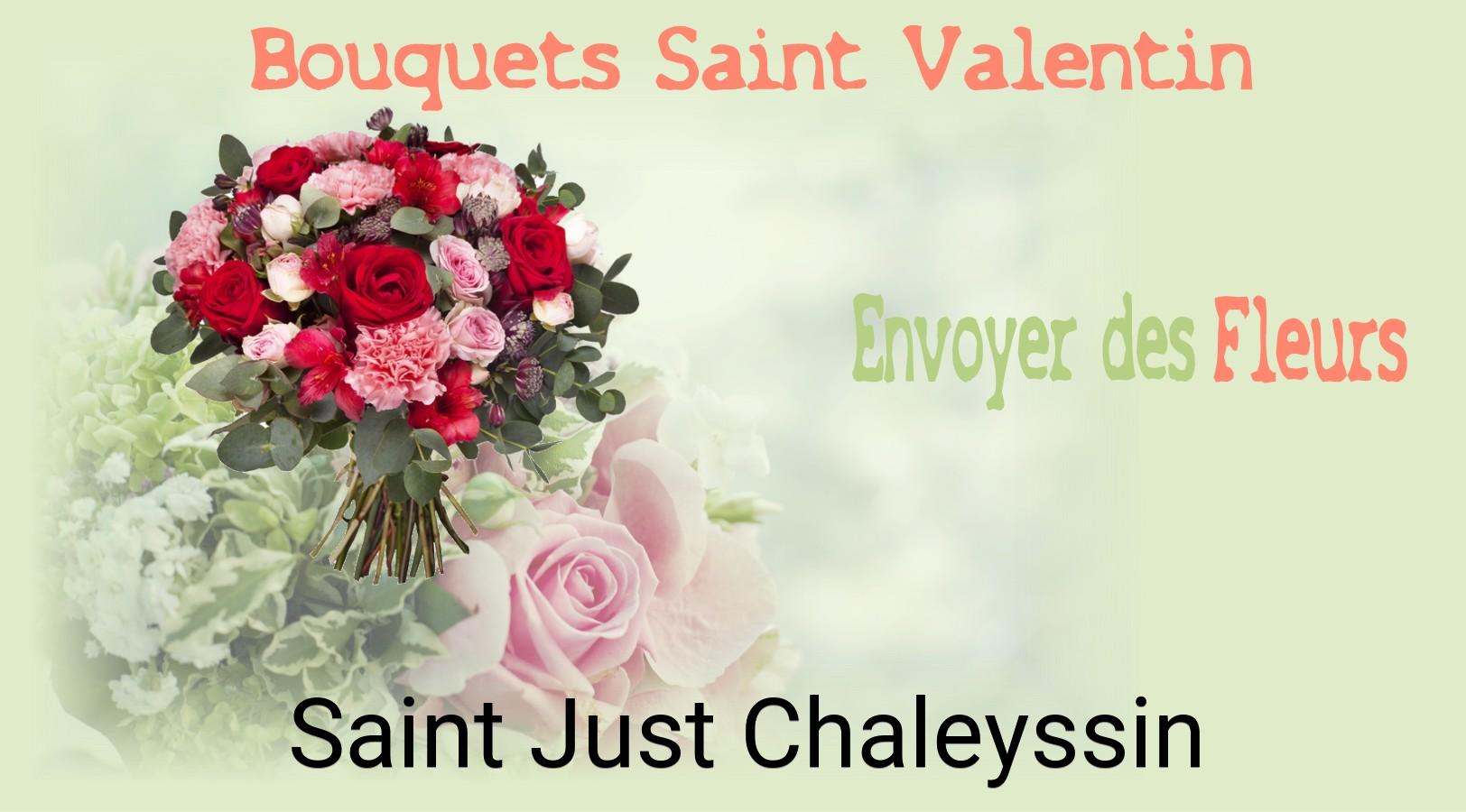 Roses de Saint-Valentin livrées à Saint-Just-Chaleyssin